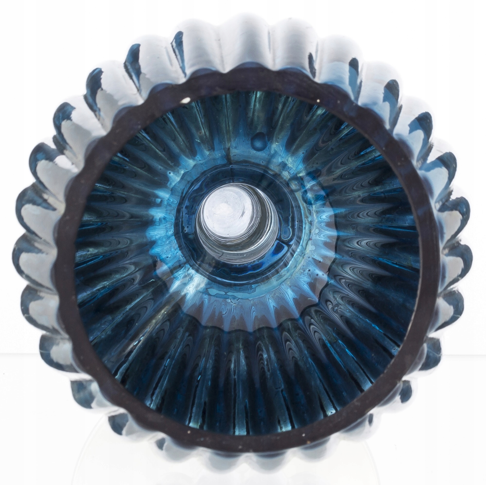 ŚWIECZNIK KIELICH SZKLANY WYSOKI ZŁOTY GLAMOUR Rodzaj inny