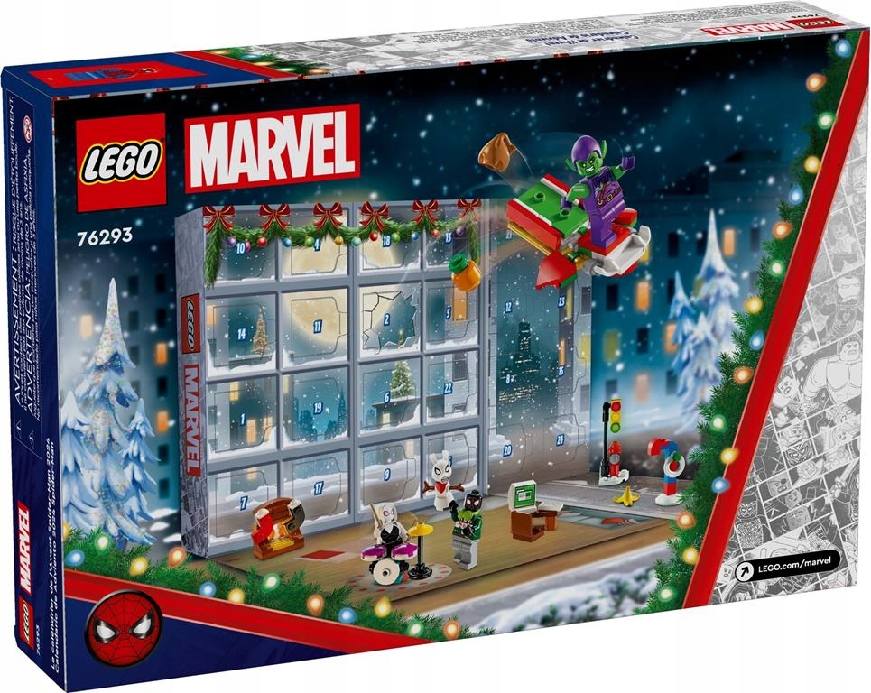 Klocki Lego Marvel 76293 Spider-man Kalendarz Adwentowy 2024