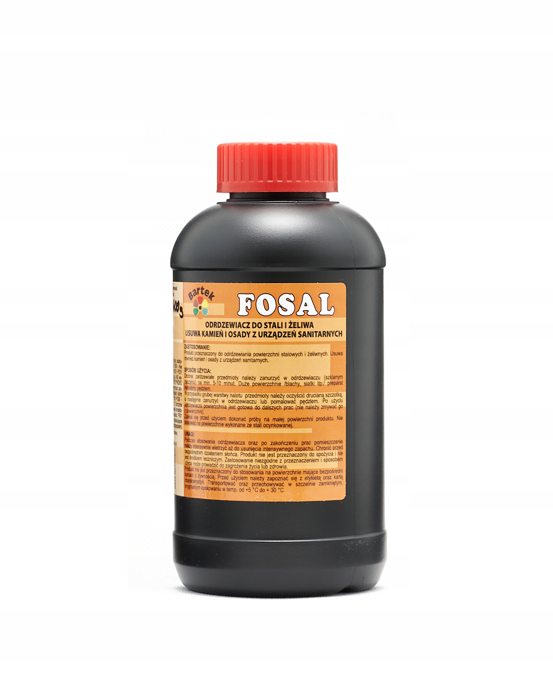 FOSOL, FOSAL СРЕДСТВО ДЛЯ УДАЛЕНИЯ РЖАВЧИНЫ ДЛЯ СТАЛИ И ЧУГУНА 10Л