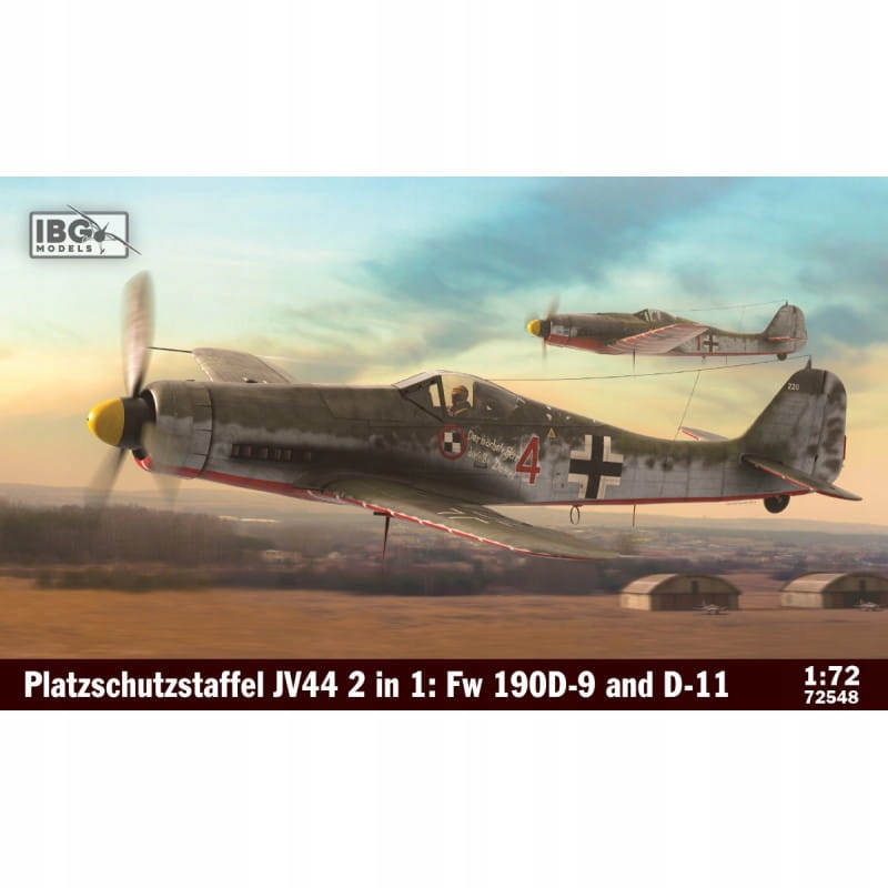 Platzschutzstaffel JV44 (fw 190D-9 a D-11) 1:72 Ibg 72548