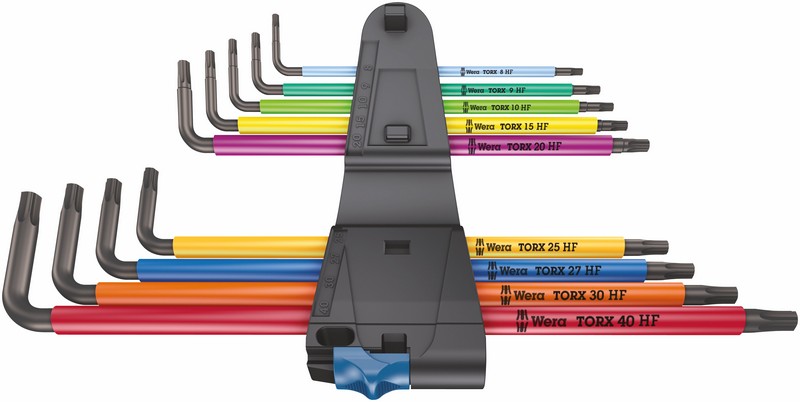 Sada Tŕňových Kľúčov Torx 967/9 Tx XL Multic TX8-TX40