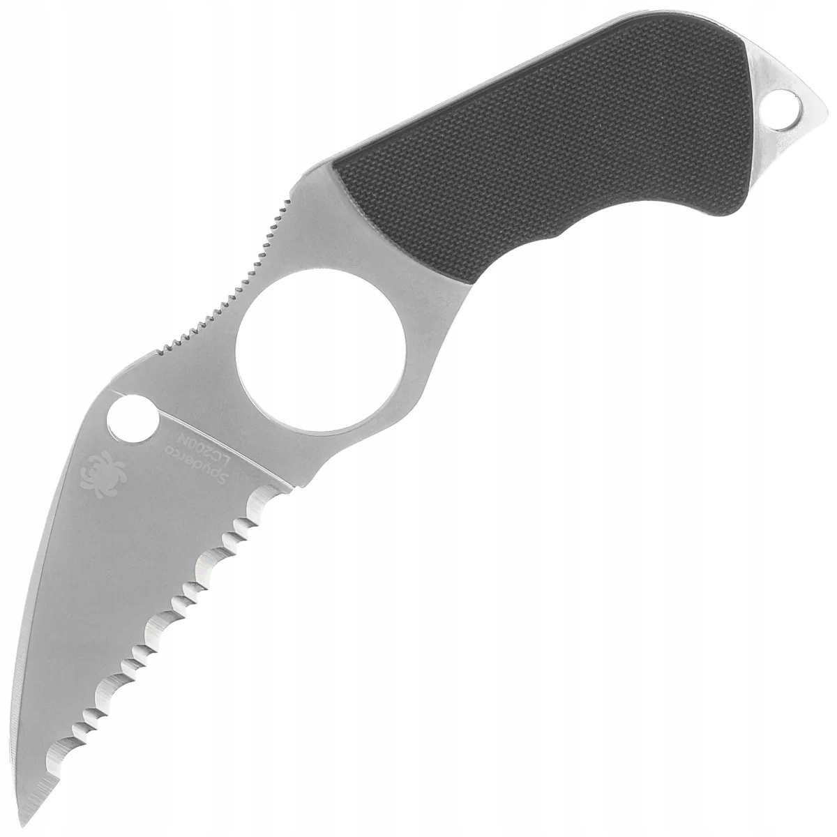 Nůž Edc Spyderco Swick 6 Small Black G10 Satin LC200N od Sal Glesser