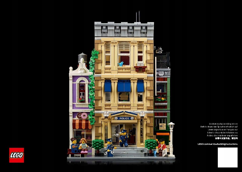 

Lego Instrukcja 10278 Creator Posterunek Policji N