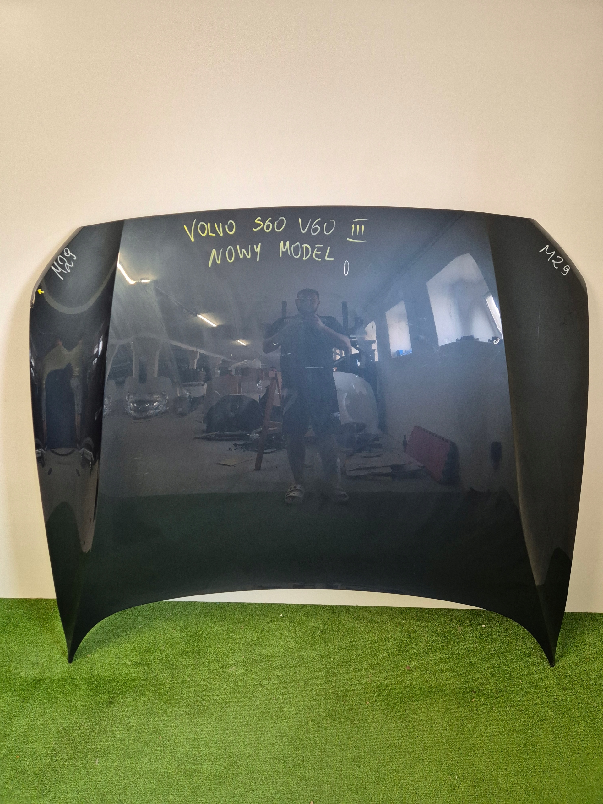 VOLVO S60 III 3 V60 II 2 MASKA POKRYWA SILNIKA