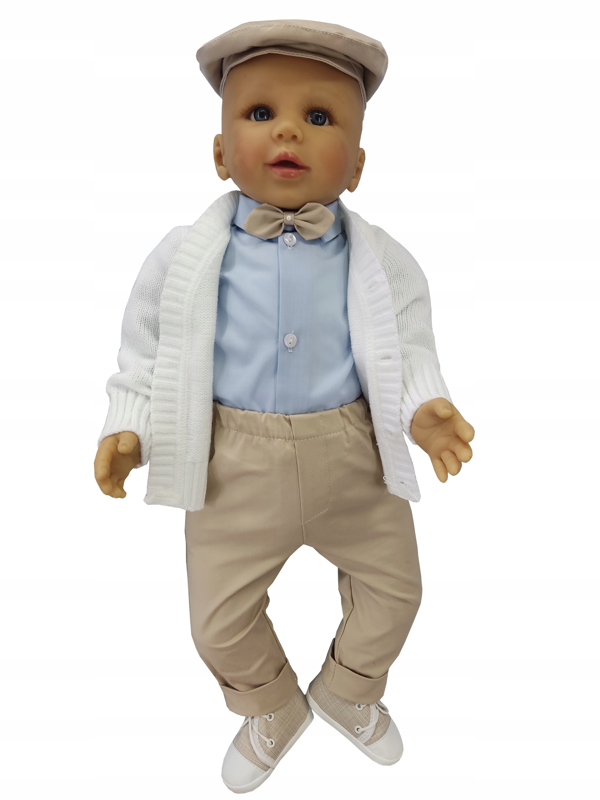 POLSKIE UBRANKO DO CHRZTU CHRZEST GARNITUR WESELE KOMPLET CHŁOPIĘCY R74