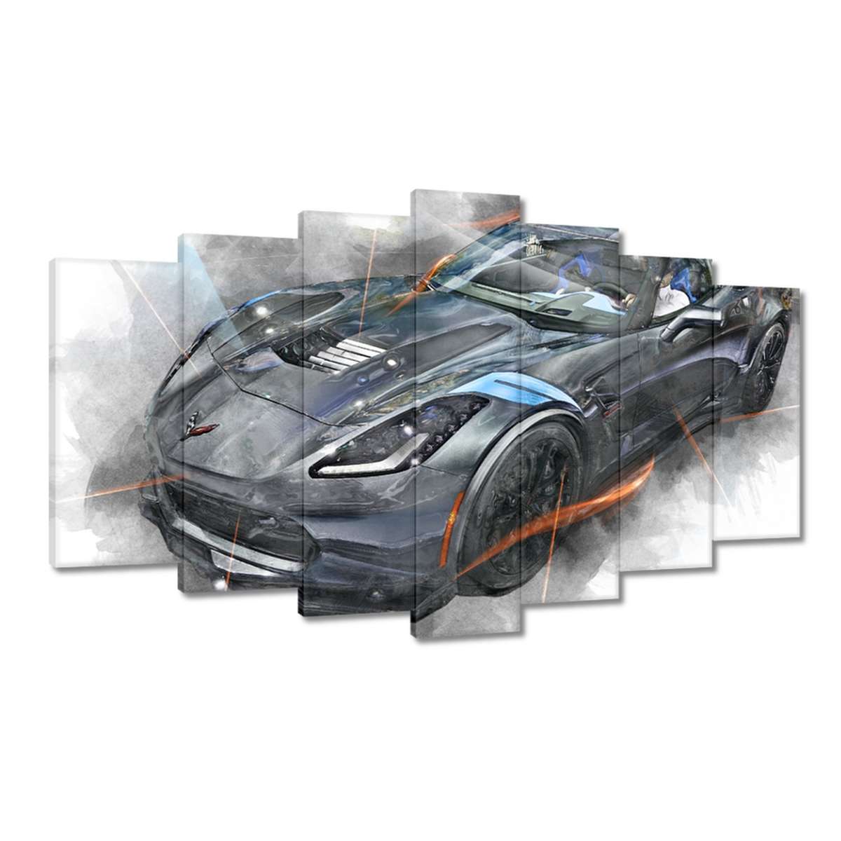 Obrazy 140x80 Sportovní auto