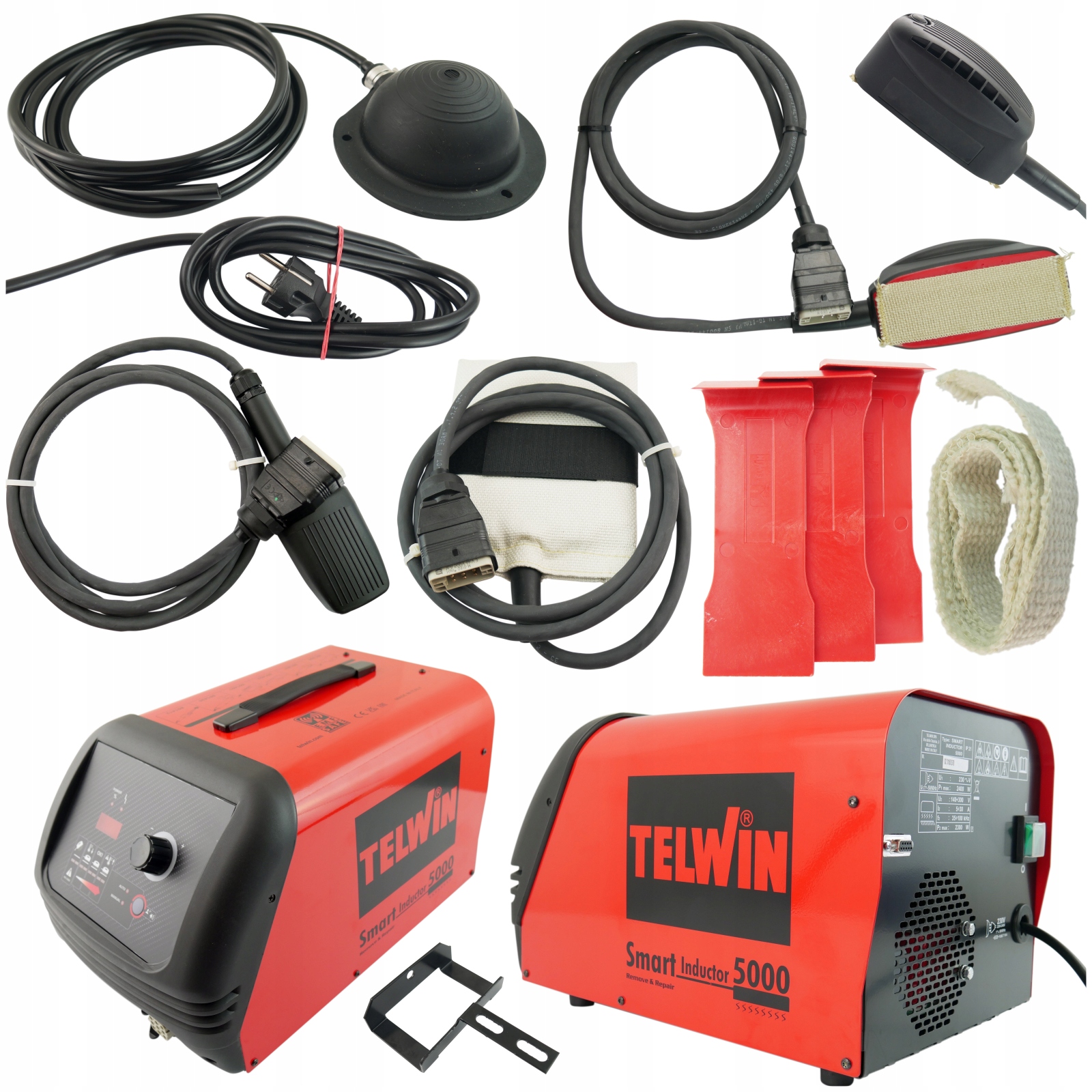 Indukční ohřívač Telwin Indukční Rukavice Přísavka na sklo Držák