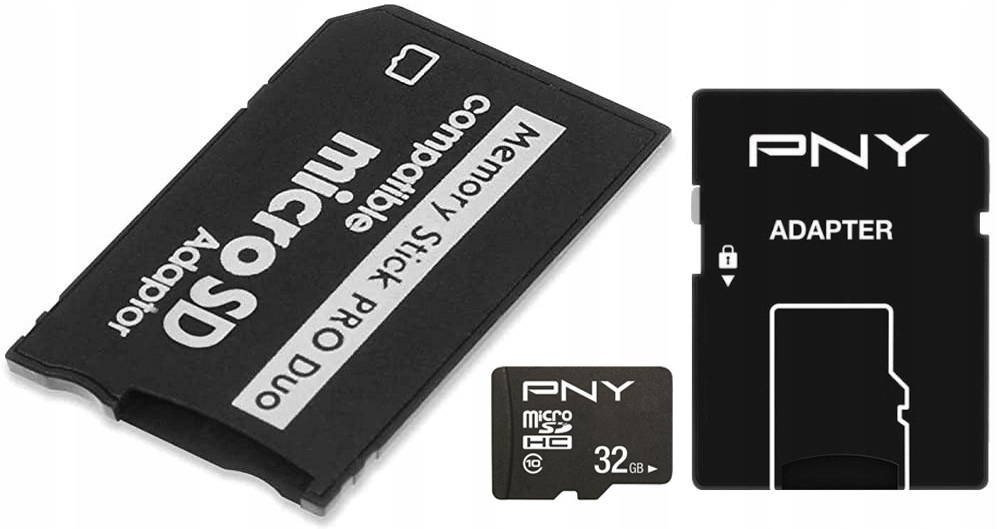 PNY karta pamięci MicroSDHC 32GB P-SDU32G10PPL-GE