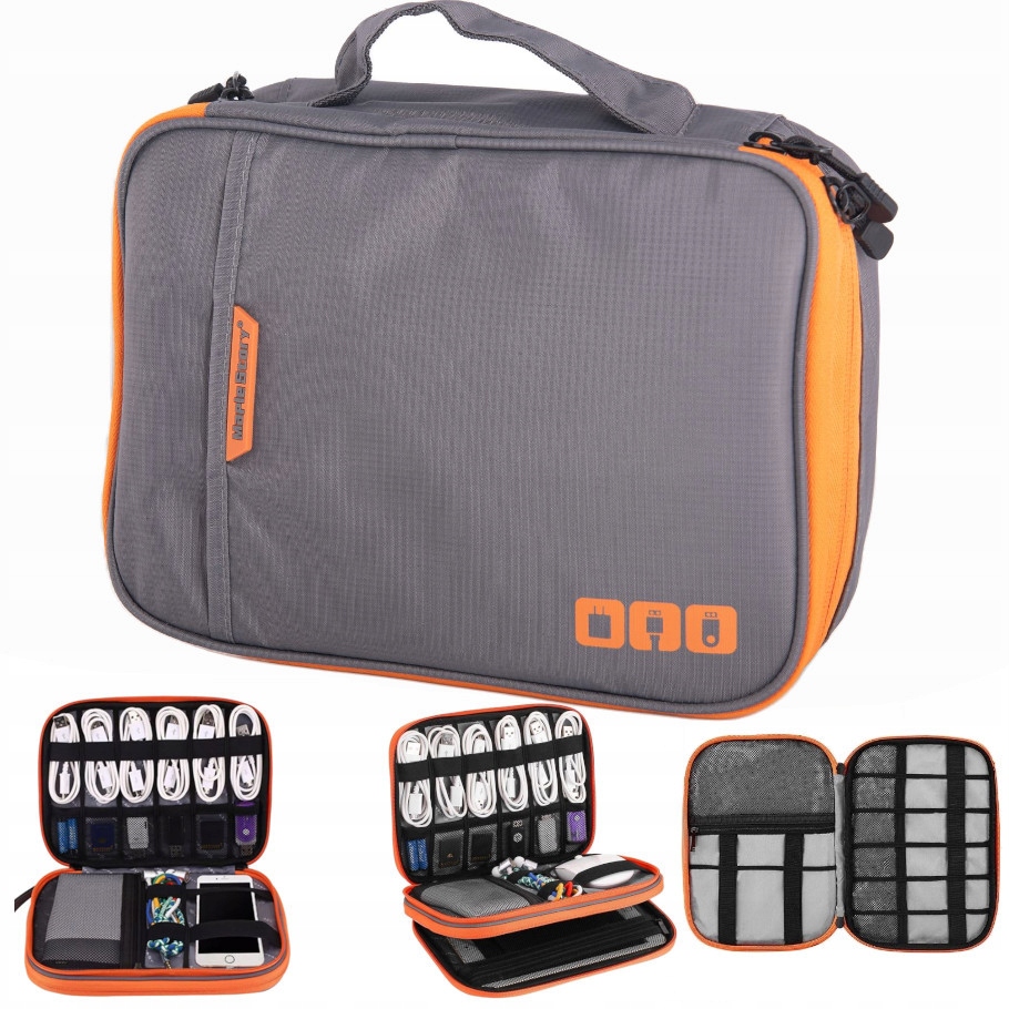 

Torba Organizer Etui na Kable Ładowarki Flash Ssd