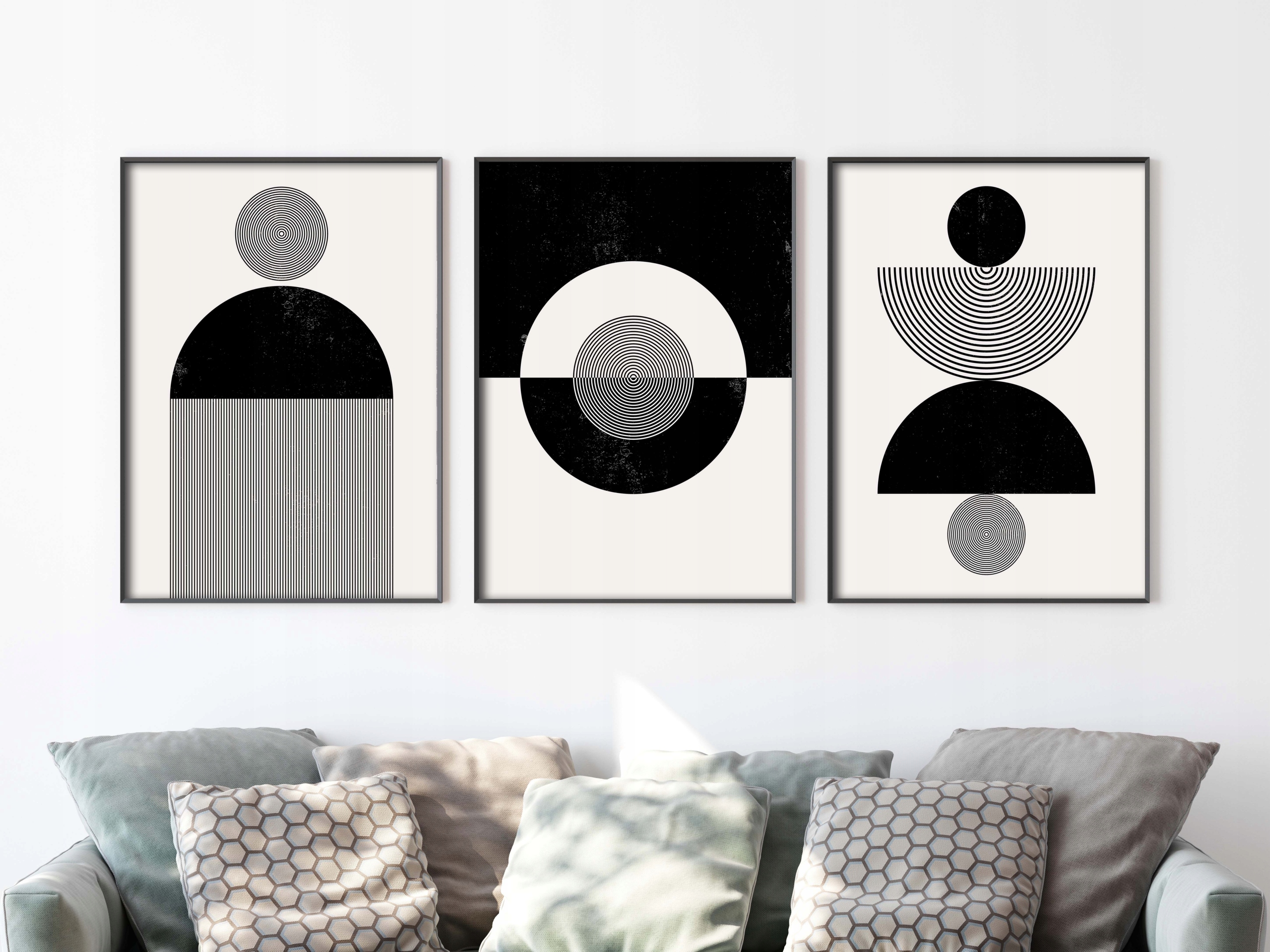 Plakaty Grafiki Abstrakcje Zestaw na ścianę 50x70 EAN (GTIN) 5904915400472