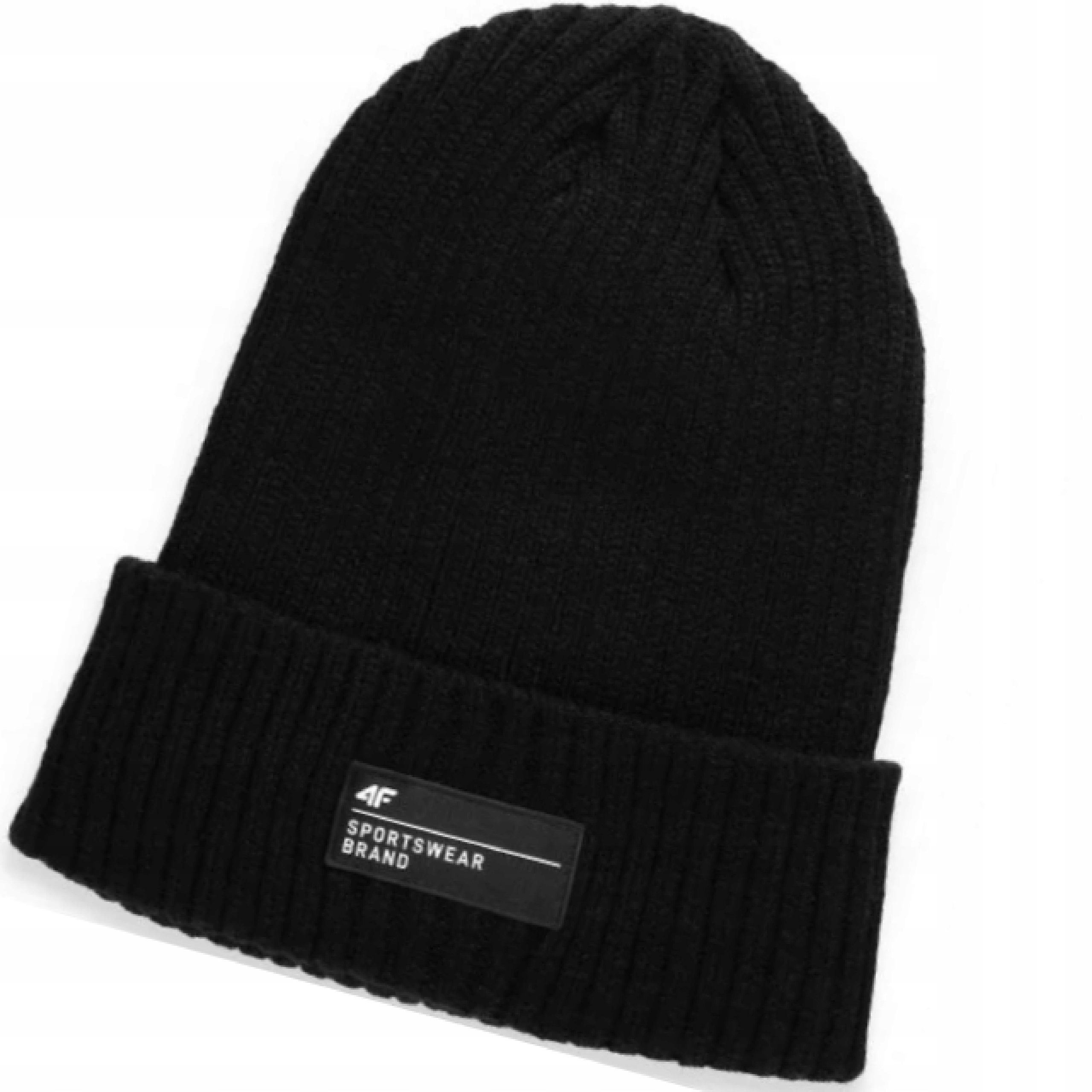 

4F Czapka Zimowa Męska Na Zimę Ciepła Gruba Logo