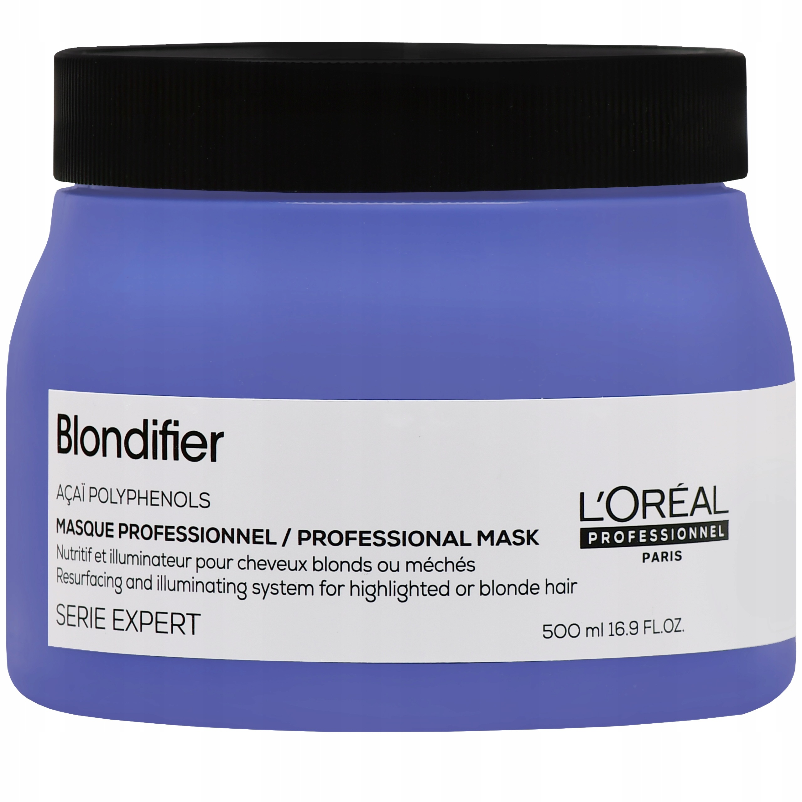 Profesionální vyživující maska pro blond vlasy Loreal Blondifier 500 ml