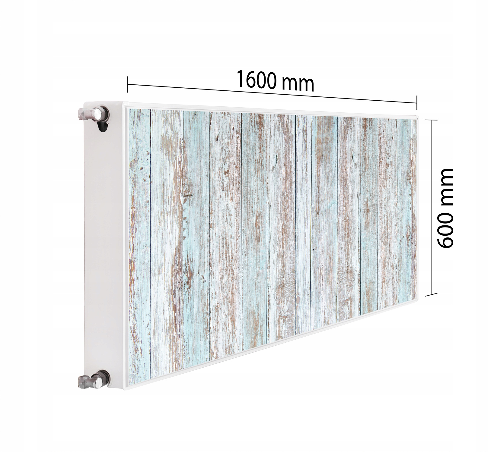 Magnetická Krytka Na Radiátor 160x60 Dřevo Podložka Magnet