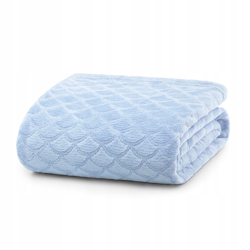 

Koc Syrenka 220x240 cm Błękitny