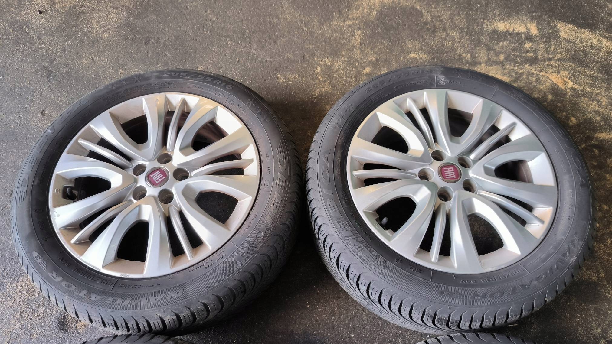 disc KOMPLET 16'' 5X98 55177538 FIAT TIPO II