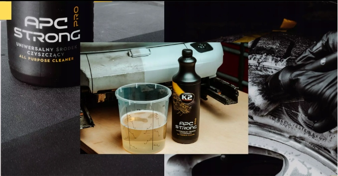 Uniwersalny środek płyn czyszczący K2 APC STRONG Waga produktu z opakowaniem jednostkowym 1.32 kg