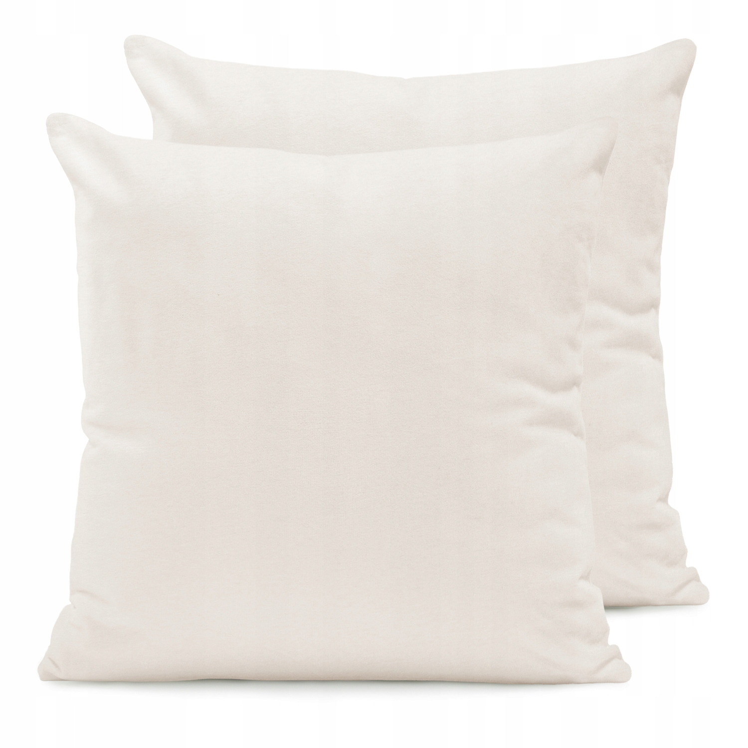 Poszewka na poduszkę Beżowa 40x40*2 szt.