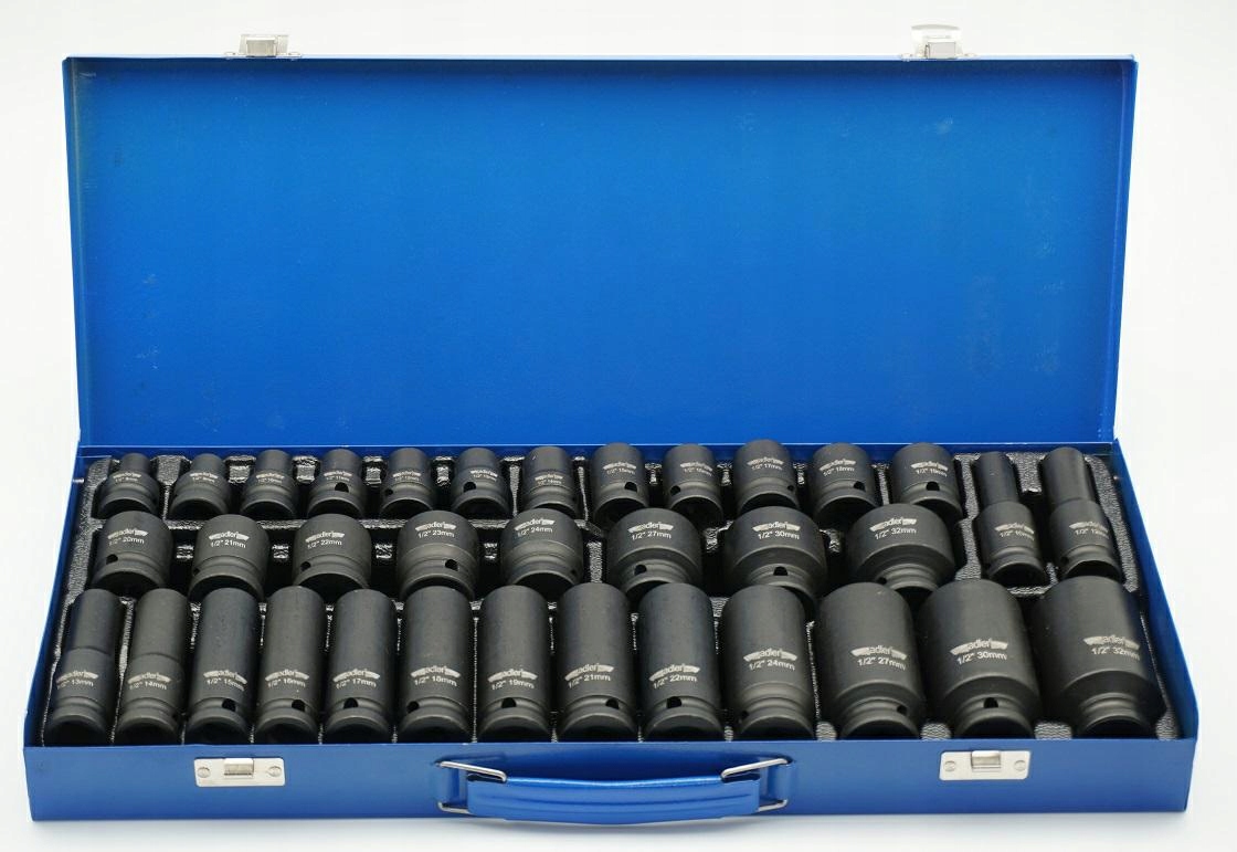 Adler Úderové Nástavce 35ks1/2" AD35-KD