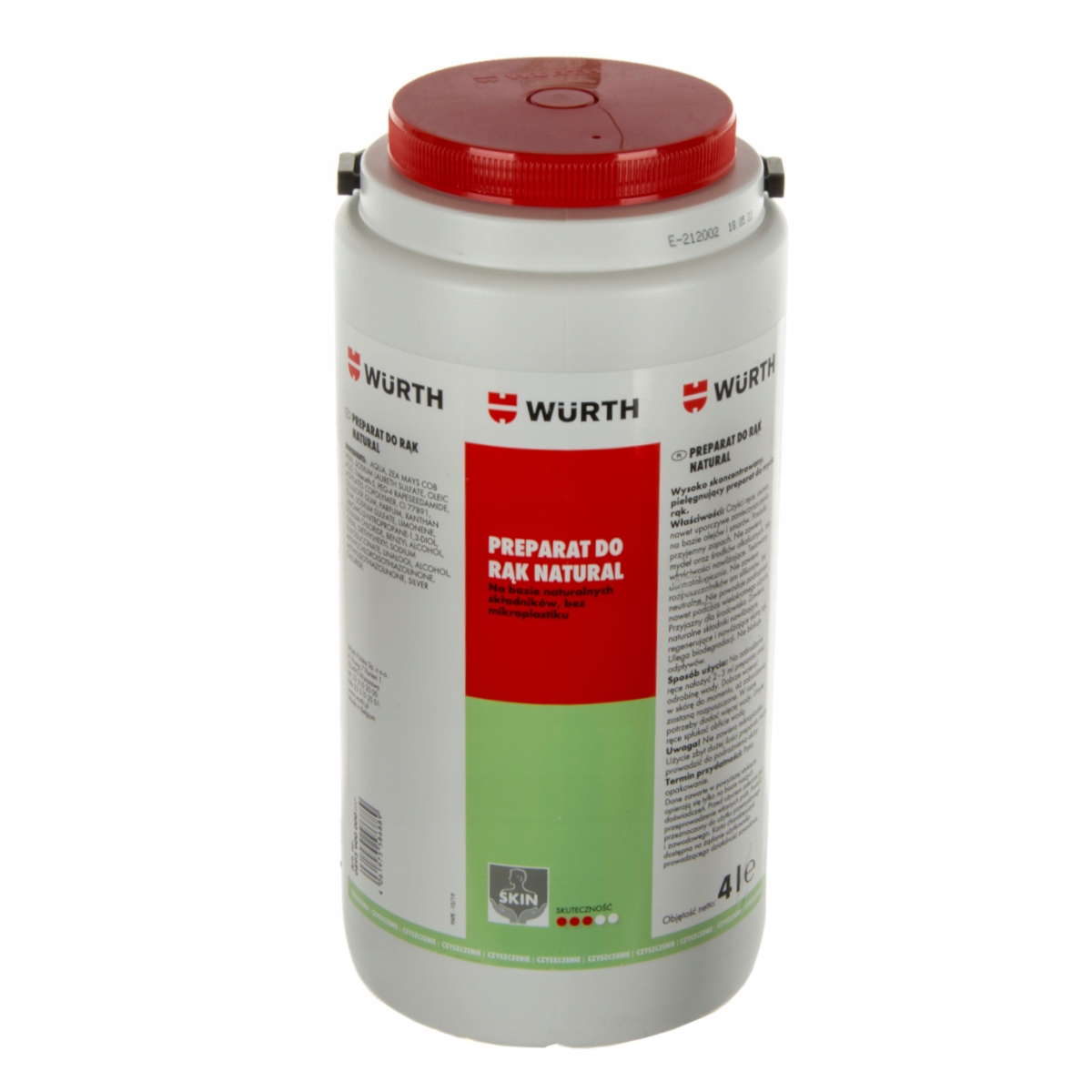 Паста для миття рук OHS 4L Wurth Nature