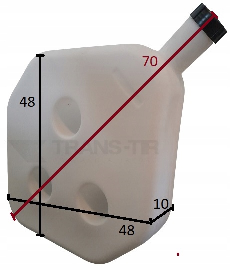 ZBIORNIK PALIWA OGRZEWANIA WEBASTO EBERSPACHER 20L Producent części Inny