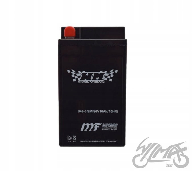 AKUMULATOR B49-6 WM MOTOR 6 VOLT SMF