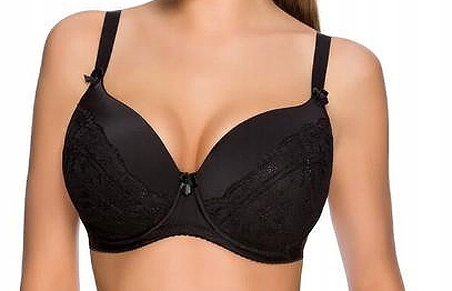 Vena Podprsenka Full Cup Vyztužená Clasic VB-65 Black Černá 75G