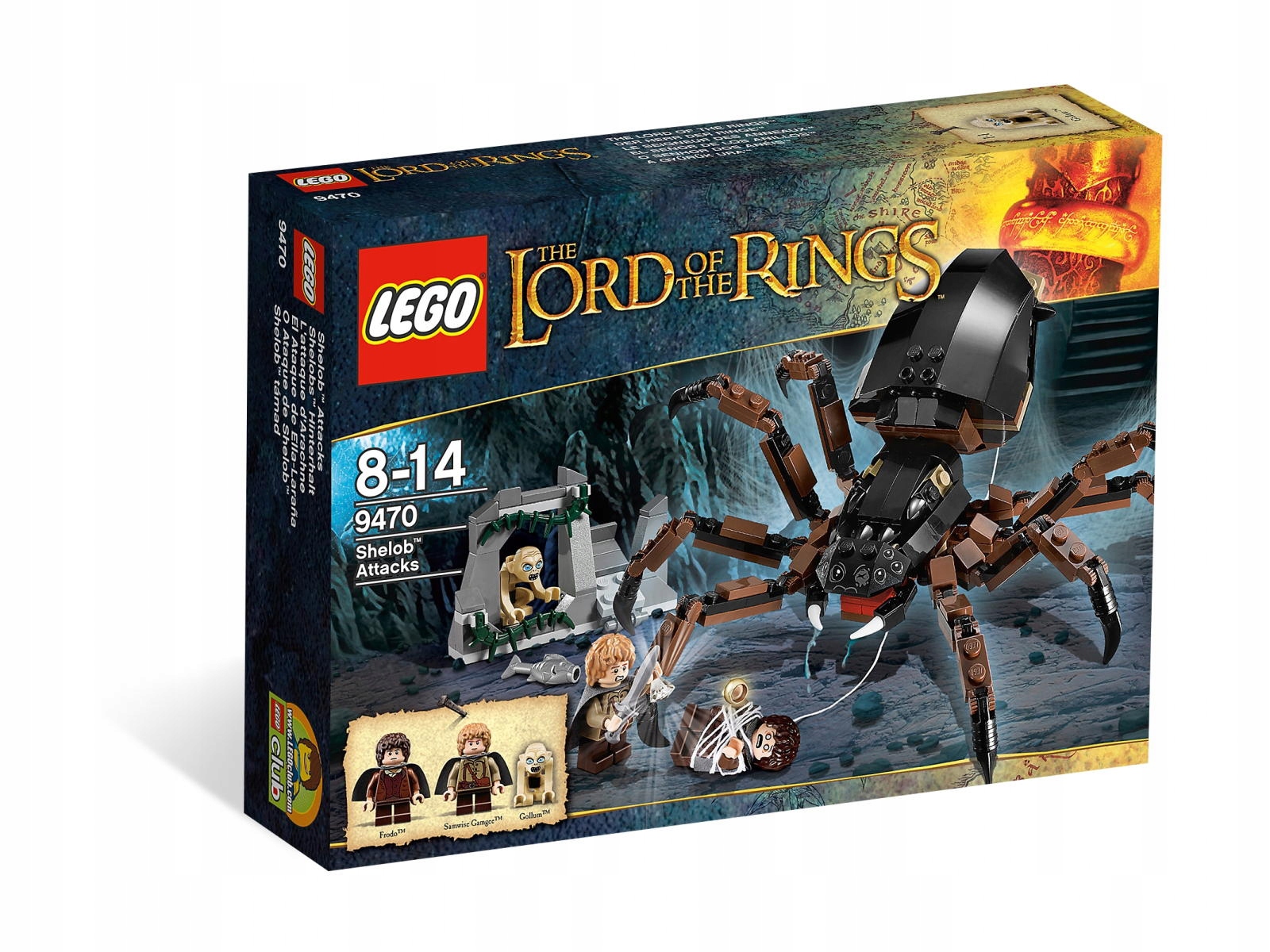 Lego lord of the rings hobbit 9470 – útok šeloby Popis!