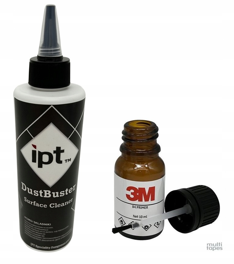 3M 94 Vhb Primer 10ml Surface Cleaner 200ml Zestaw Do Aplikacji Taśm