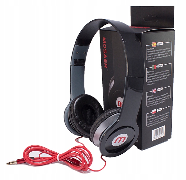 

Słuchawki Nauszne Moaser MSR500 Składane