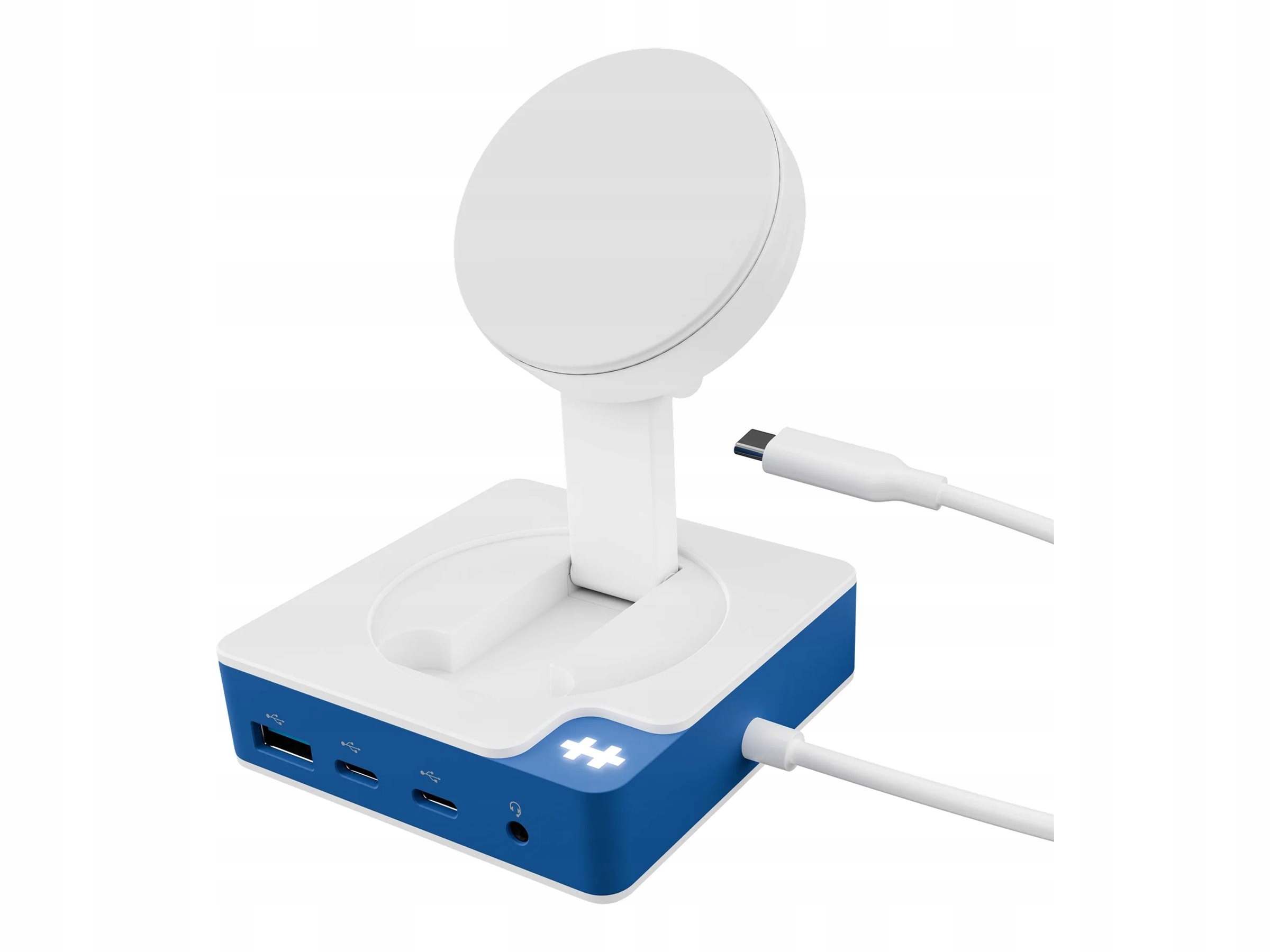 Hyper HyperDrive Flex MagCharge Usb-c Hub, Blue Hyper