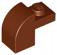 

Lego 6091 Skos 1x2x1 zaokr. Reddish Brown 1szt N