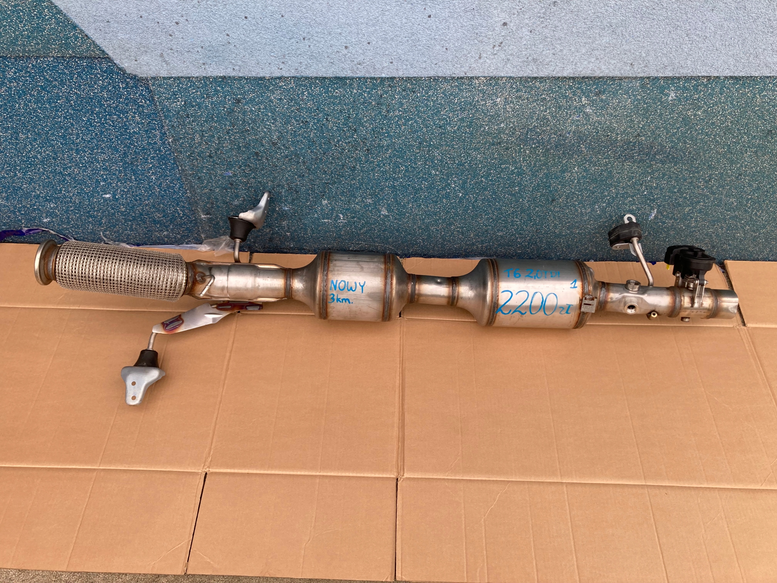 VW T6 TRANSPORTER MULTIVAN 2.0 TDI 15- DPF FILTER Czastek Stalych neu