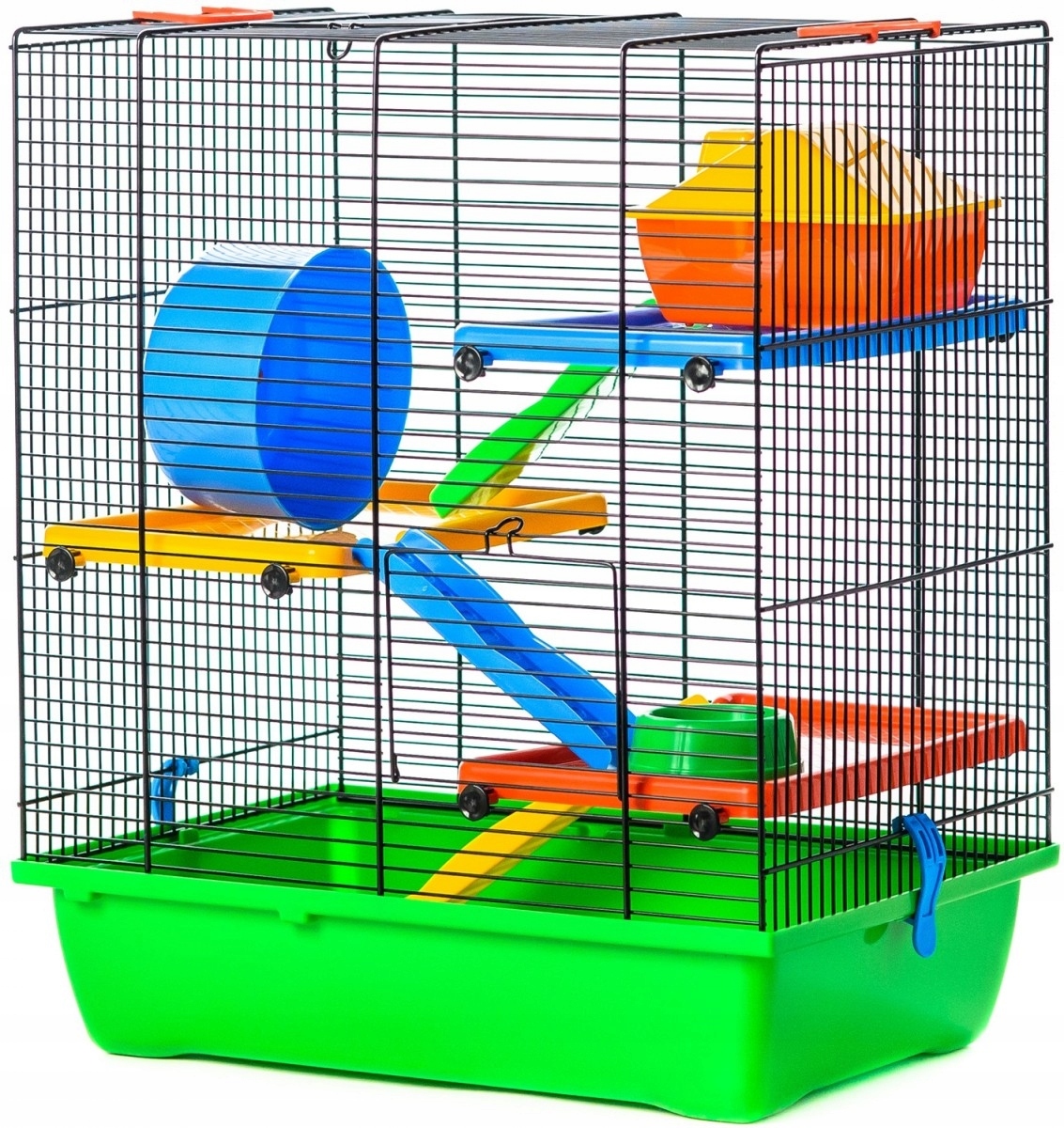 Klec s záchodem pro malé hlodavce Inter-Zoo 49 x 42 x 29 Cm