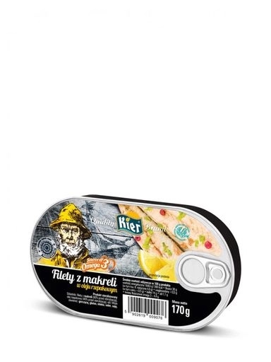 Levně 7 x Kier Filé z makrely v oleji 170 g