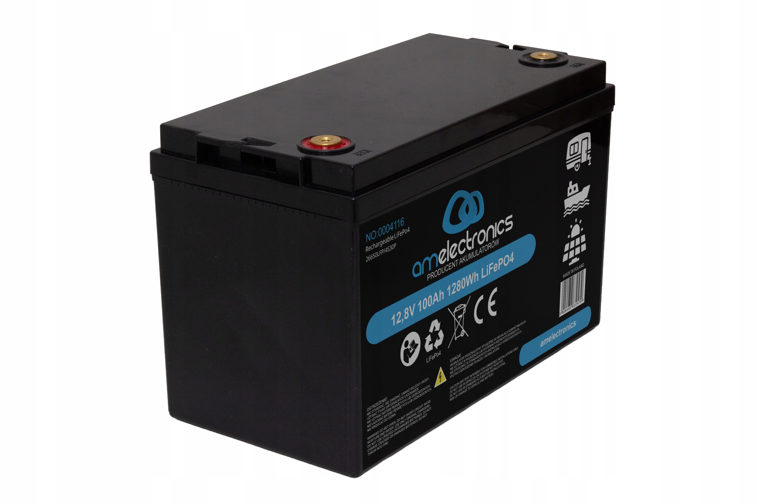 Akumulátor 12,8V 100Ah LiFePo4 (4116)