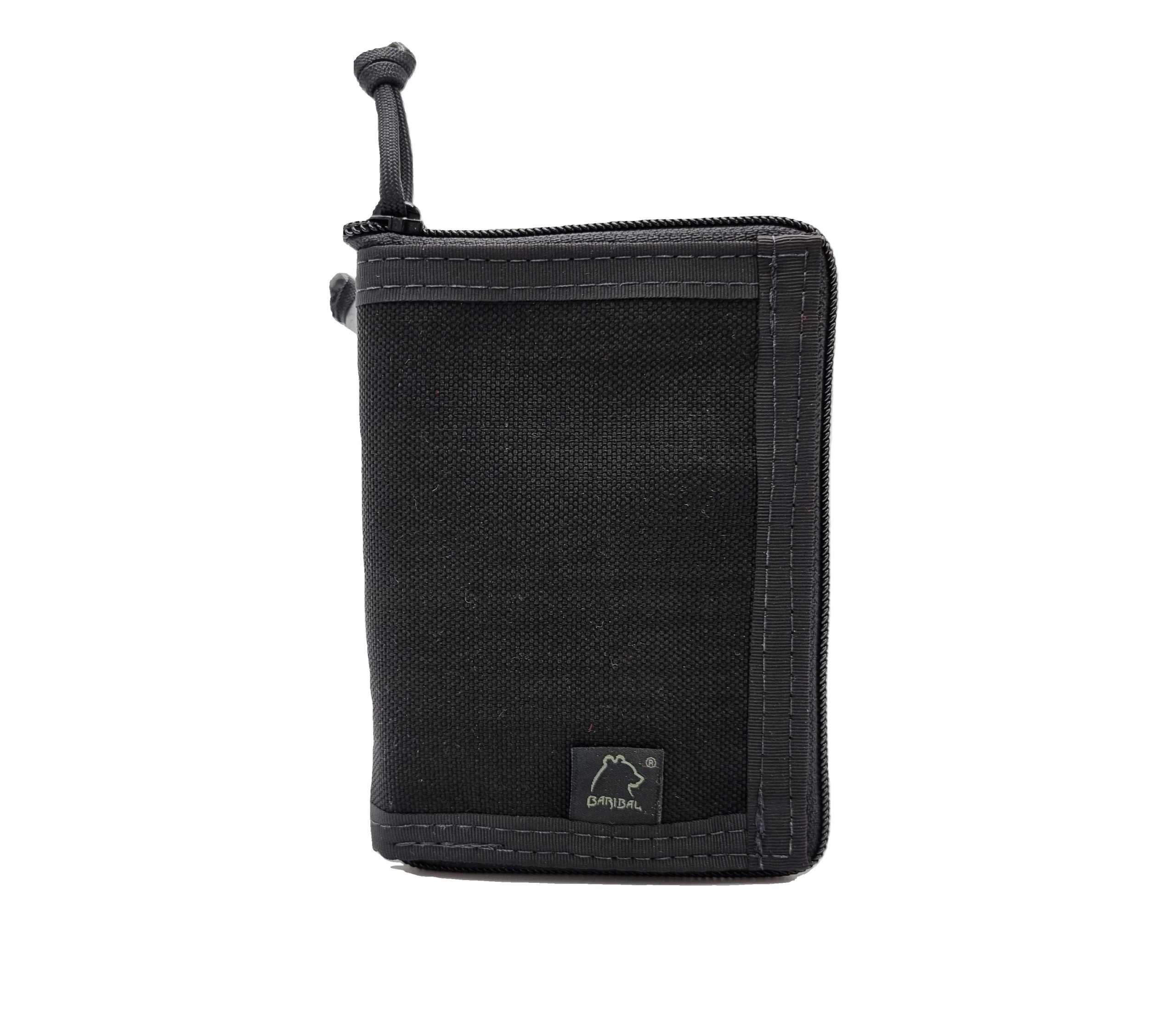 Mały taktyczny portfel Vins II Edc Czarny Baribal