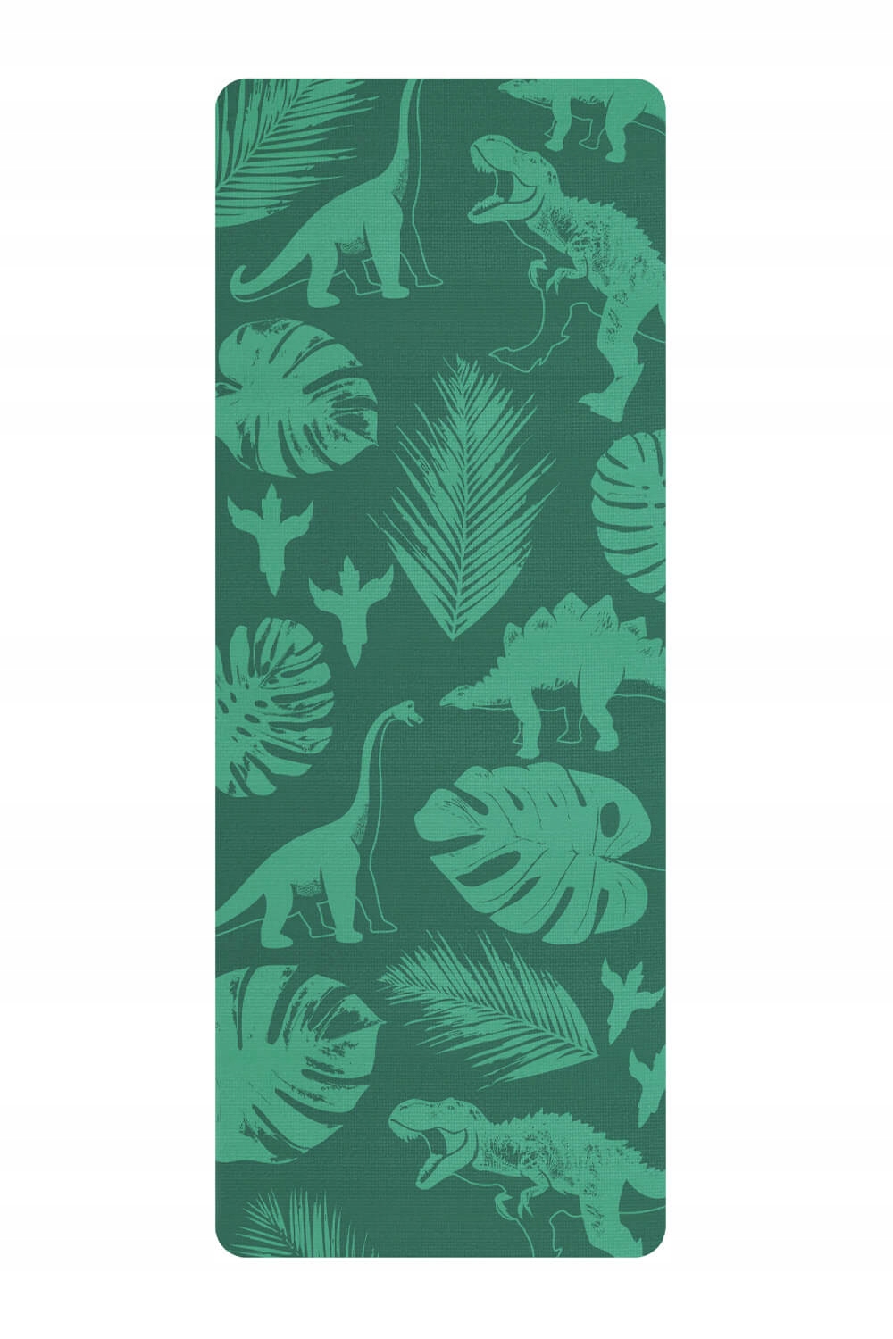 Podložka na cvičení pro děti myga Jurassic Jungle 6 mm, lehká, protiskluzová