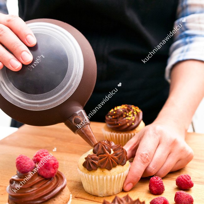 Szpryca do dekorowania silikonowa - 6 końcówek Marka Lekue