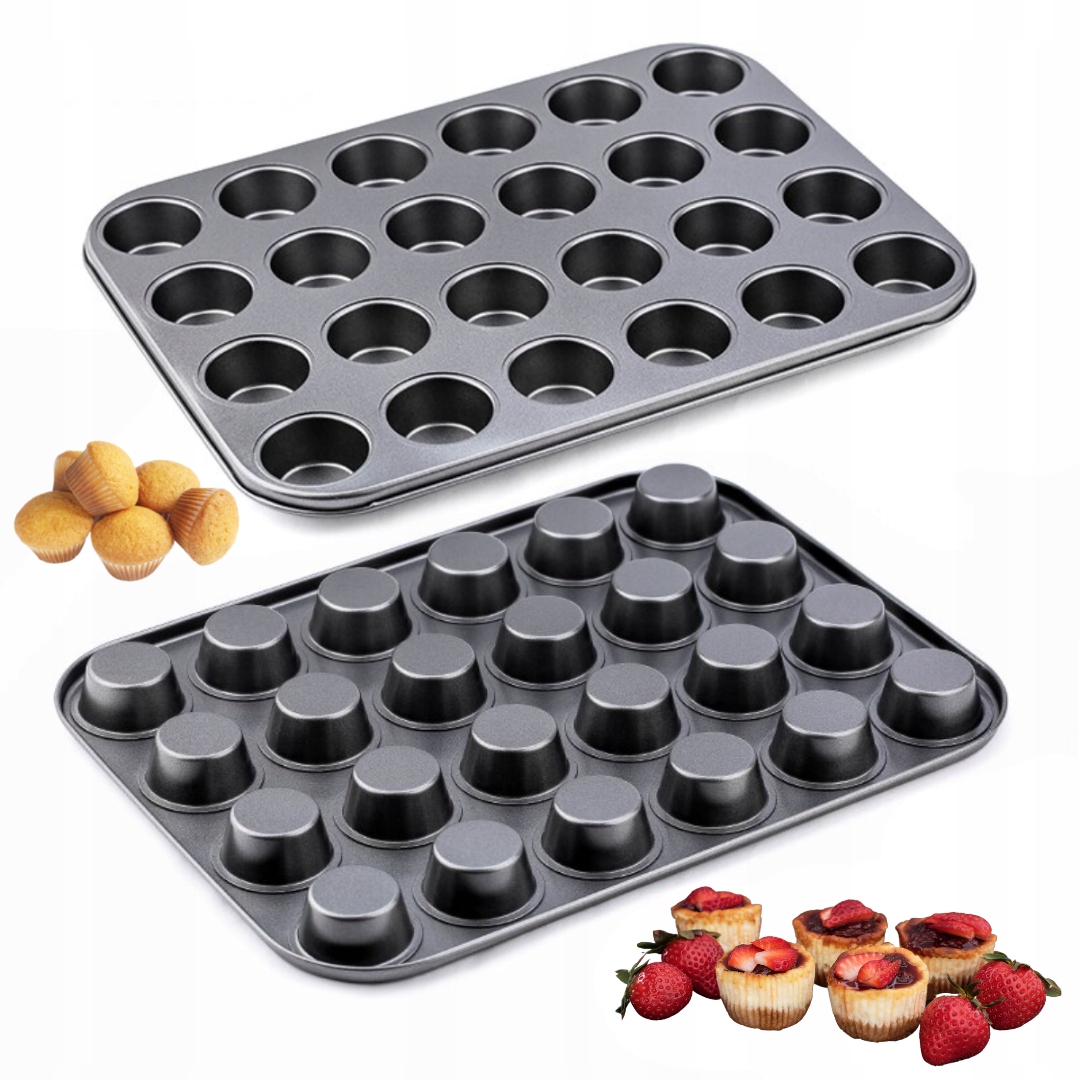 

Blacha Forma do pieczenia Mini Muffinek 24 gniazda