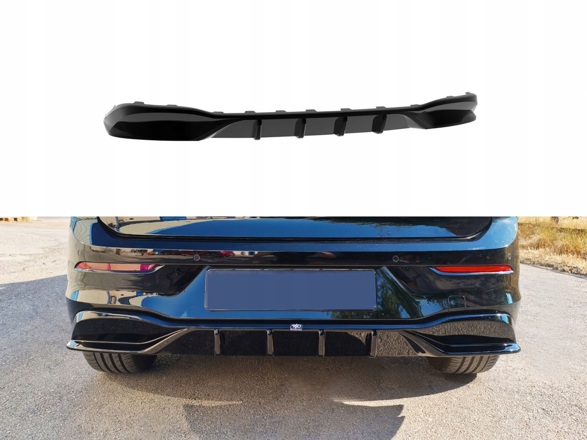 Kryt zadního nárazníku difuzér pro Vw Golf VIII 2019- Hatchback