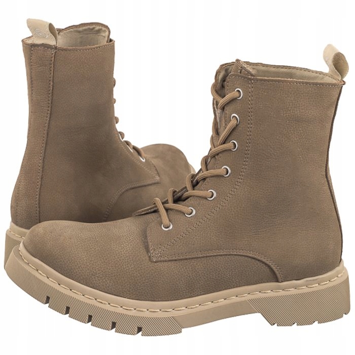 Dámské kozačky Tamaris Béžové 1-25054-41 333 Almond