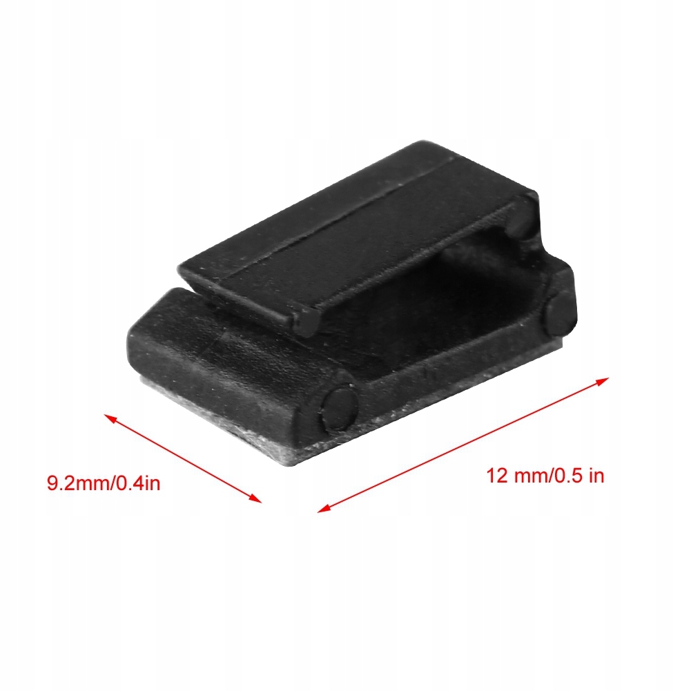 40X ORGANIZER NA KABLE PRZEWODY UCHWYT ZACZEP KLIPS TAŚMA SAMOCHODOWY KABEL EAN (GTIN) 4006845247668