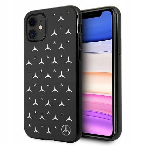 Mercedes MEHCN61ESPBK iPhone 11 Xr6,1" czarny/black hardcase Silver