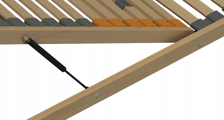 STELAŻ WKŁAD DO ŁÓŻKA PODNOŚNIK GAZOWY 90x200 28 L Regulacja regulacja ręczna