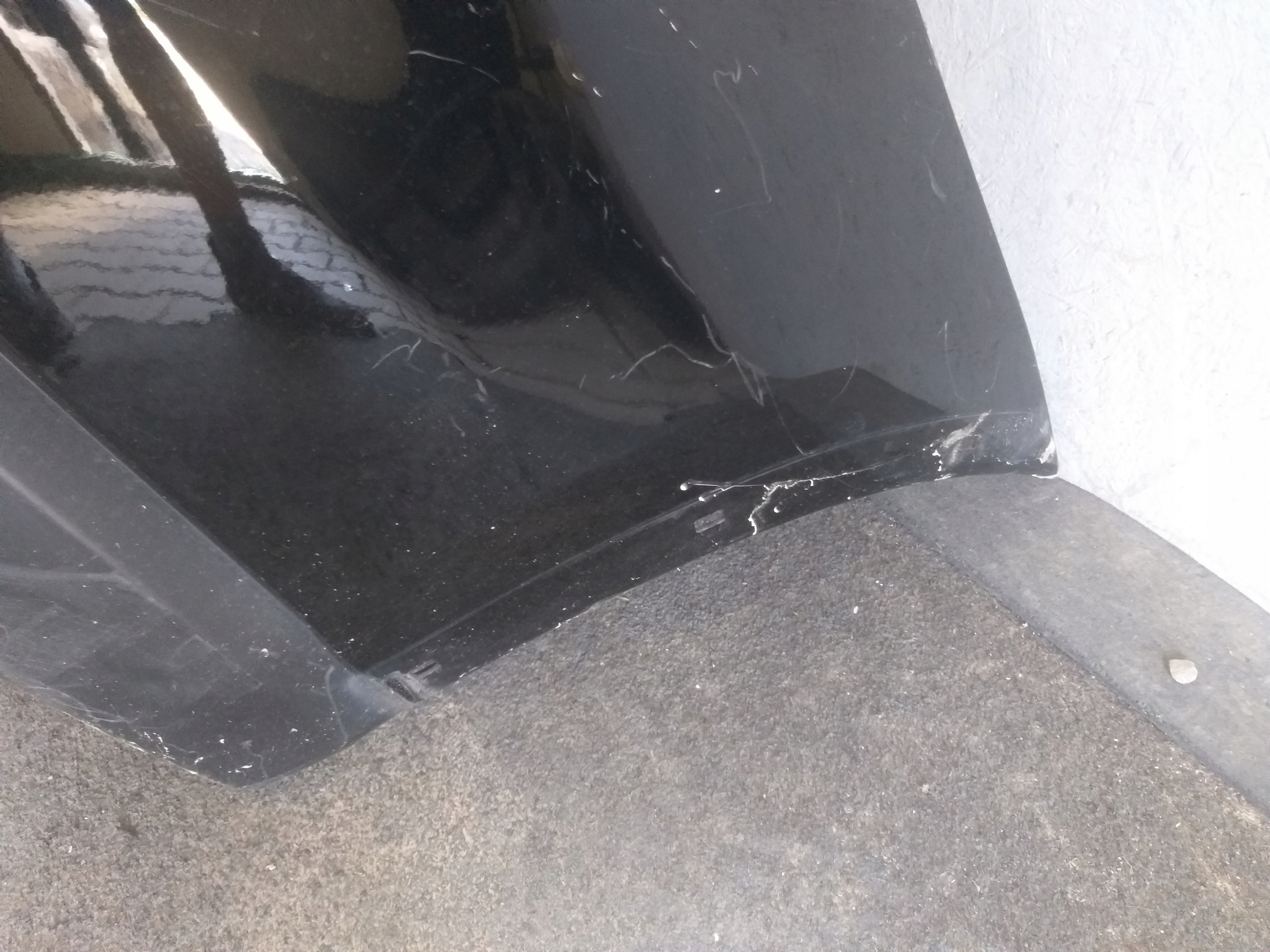 bumper rear part MITSUBISHI OUTLANDER III 3 LIFT 15
