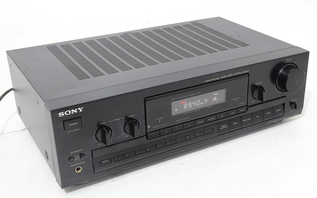 Ресивер Sony str-gx390 2.0 черный