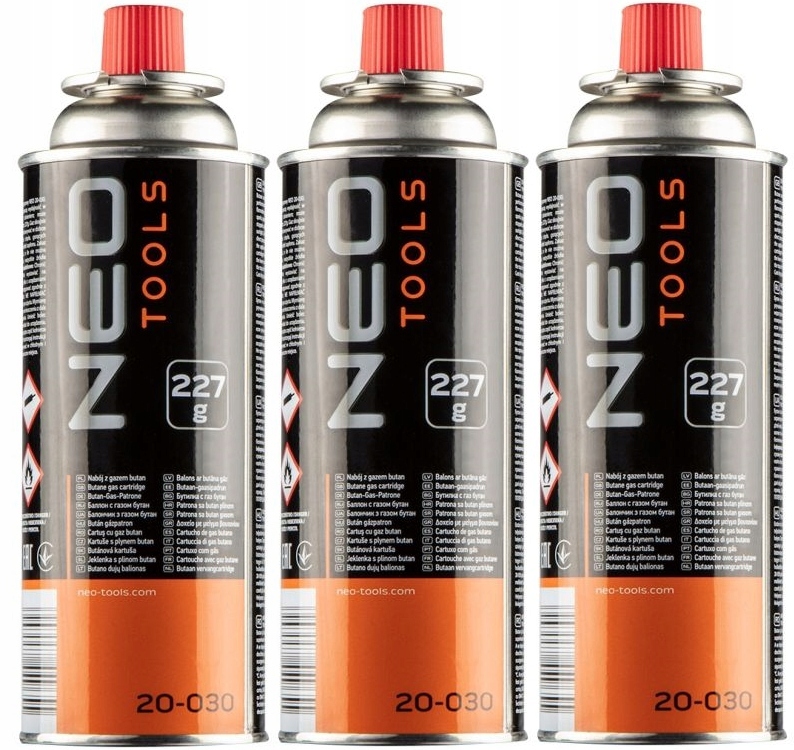 

Nabój z gazem butan 227g 20-030 X3 Neo Kartusze
