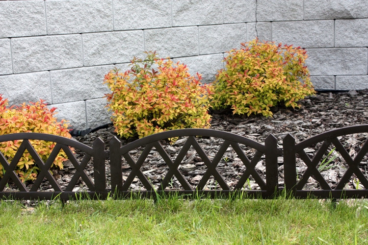 PŁOTEK OGRODOWY PLASTIKOWY SOLIDNY 2,3m gruby Długość 0.57 m