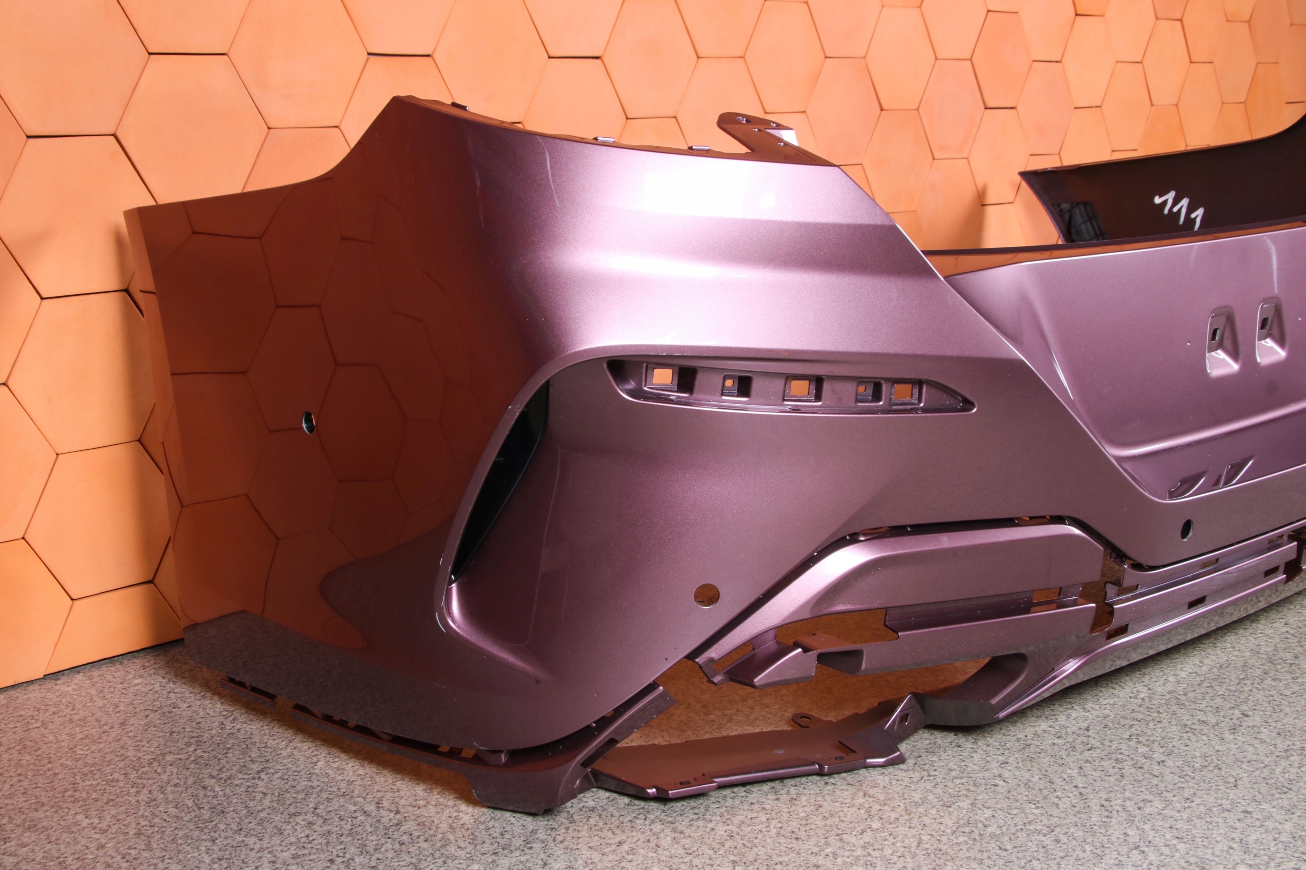 BMW G16 m-packet bumper rear part rear 6xPDC colour L74