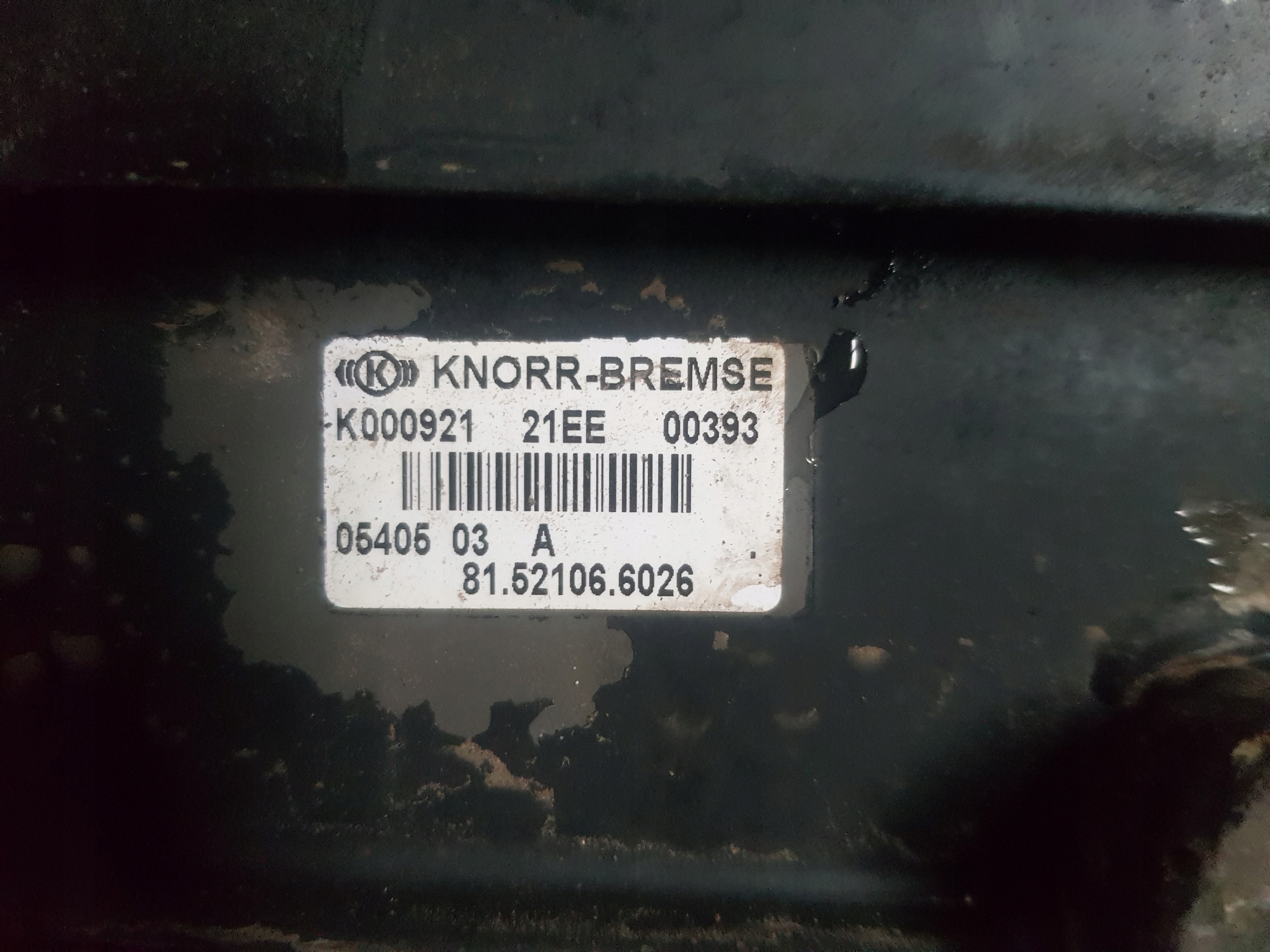 Man Modulator korektor Abs Ebs 81521066026 Producent części MAN OE